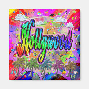 Imã Magnet do Hollywood Vista Express