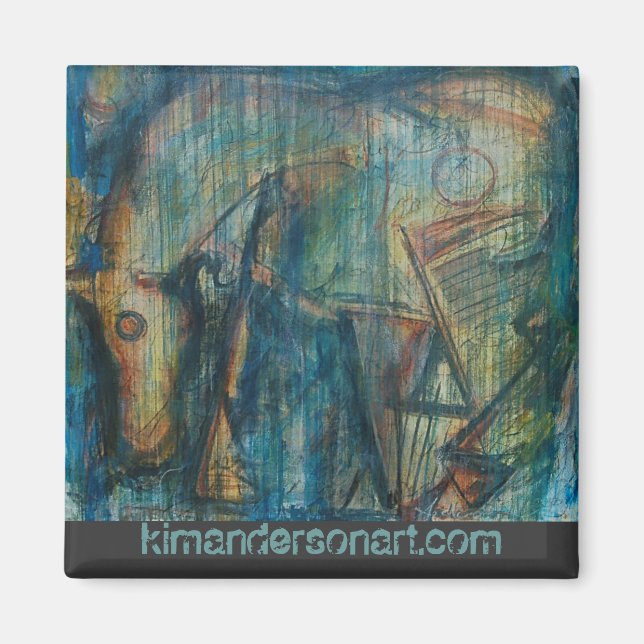 Imã Magnet do KImAndersonArt (Frente)