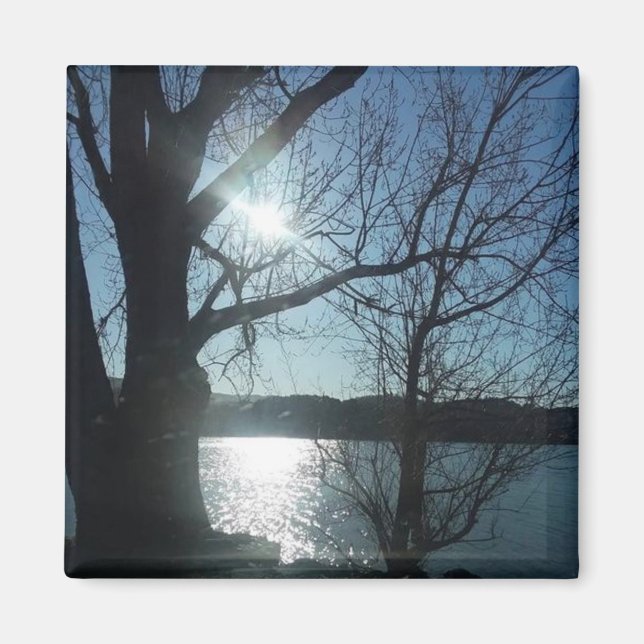 Imã Magnet do lago Mendocino (Frente)