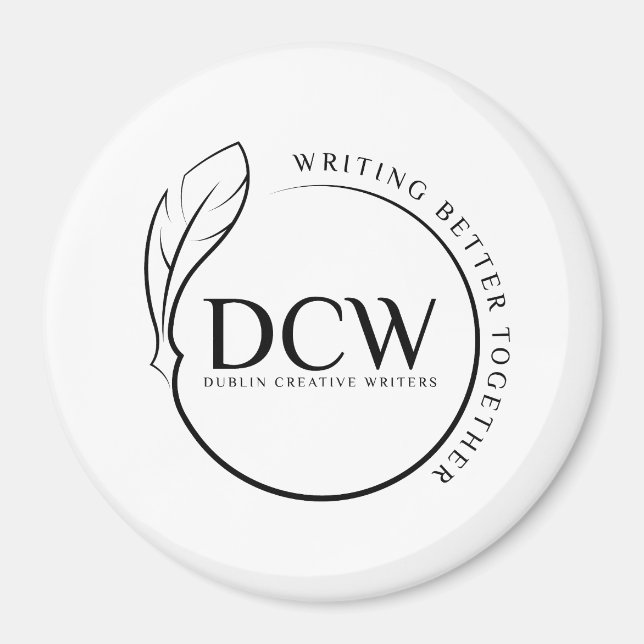 Imã Magnet do logotipo DCW (Frente)