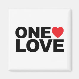 Imã Magnet do logotipo OneLove