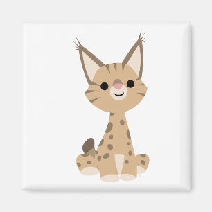 Imã Magnet do Lynx de desenhos
