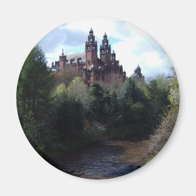 Imã Magnet do Museu Kelvingrove (Frente)