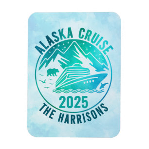 Ímã Magnet do navio de cruzeiro do Alaska