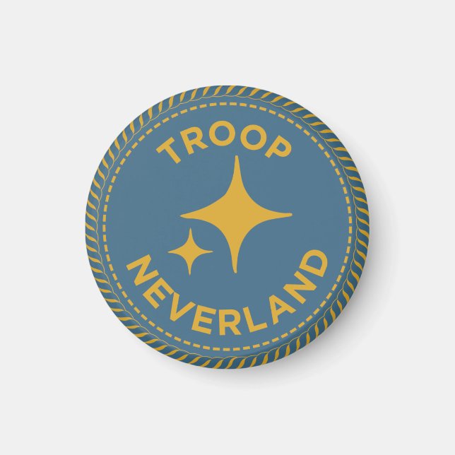 Imã Magnet do Neverland Troop Neverland da IGGPPCamp (Frente)