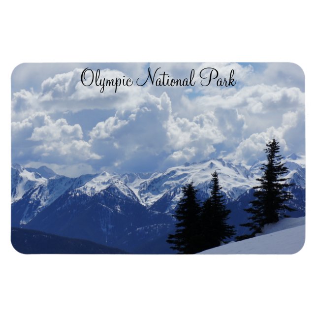 Ímã Magnet do Olimpiadas National Park 4"x6" (Horizontal)