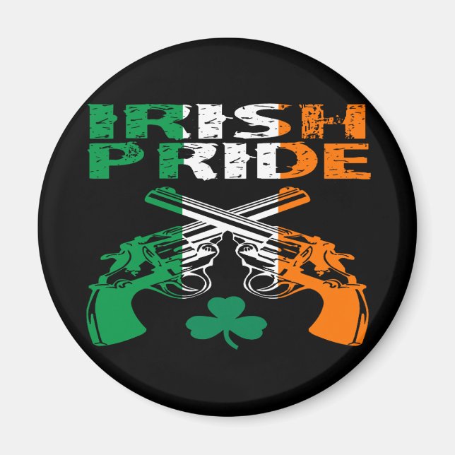 Imã Magnet do Orgulho Irlandês (Frente)
