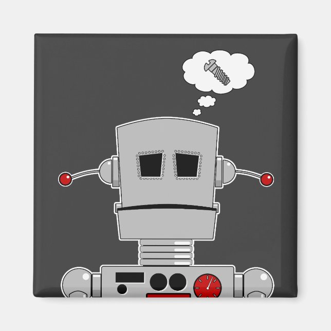 Imã Magnet Do Parafuso Robô (Frente)