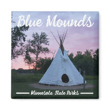 Magnet do Parque Estadual do Blue Mounds