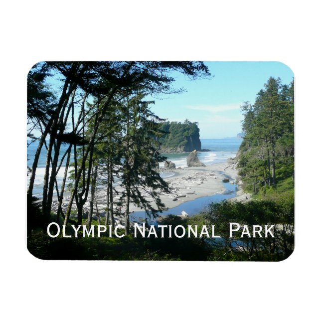 Ímã Magnet do Parque Nacional da olimpiadas (Horizontal)