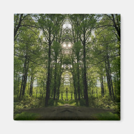 Imã Magnet do portal em árvore - Design de imaginação