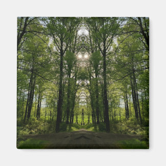 Imã Magnet do portal em árvore - Design de imaginação