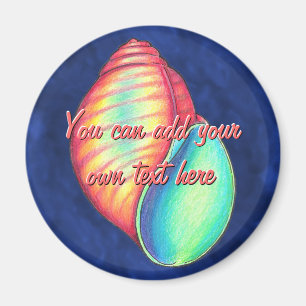 Imã Magnet do Rainbow Shell