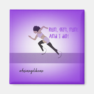 Imã Magnet do Runner para Raparigas