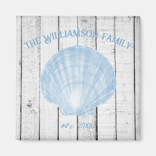 Imã Magnet do Shell do Blue Vintage