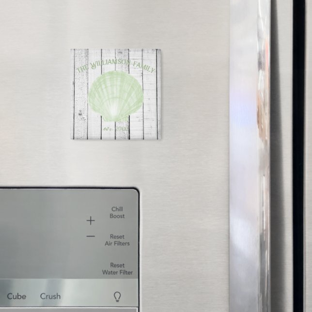 Imã Magnet do Shell do Green Vintage (In Situ (Fridge))