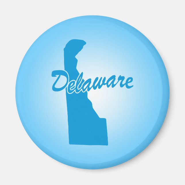 Imã Magnet do State Delaware (Frente)