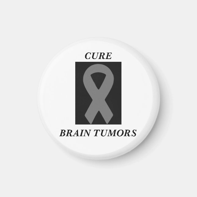 IMÃ MAGNET DO TUMOR DO CÉREBRO CURE (Frente)