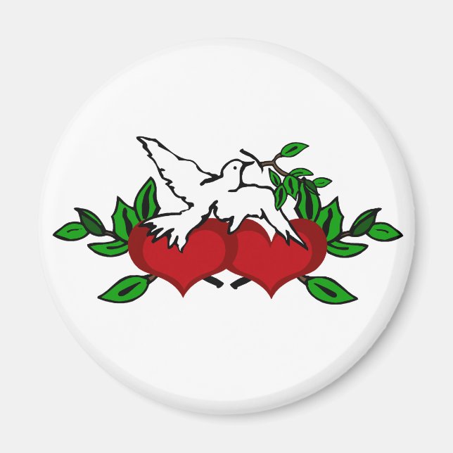 Imã Magnet do United Hearts (Frente)