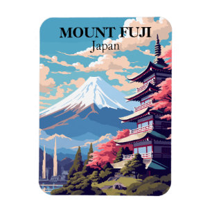 Ímã Magnet do Viagem Souvenir do Monte Fuji Japão