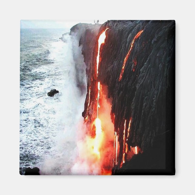 Imã Magnet do vulcão havaiano (Frente)