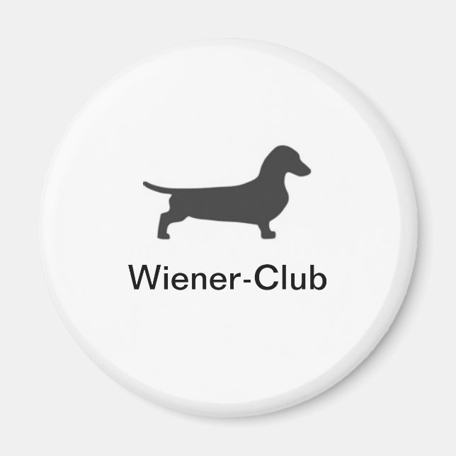 Imã Magnet do Wiener Club (Frente)