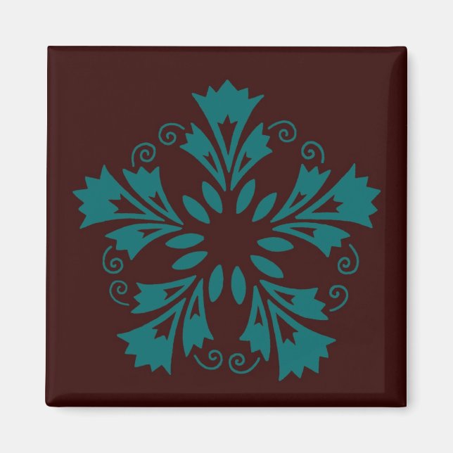 Imã Magnet dos Cravos Eslovenos (Frente)