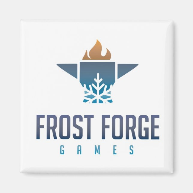 Imã Magnet dos Jogos da Forge da Frost (Frente)