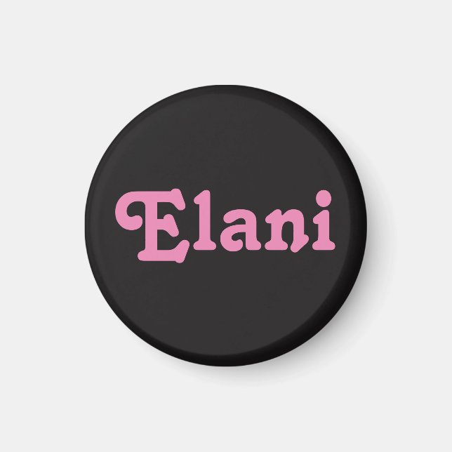 Imã Magnet Elani (Frente)