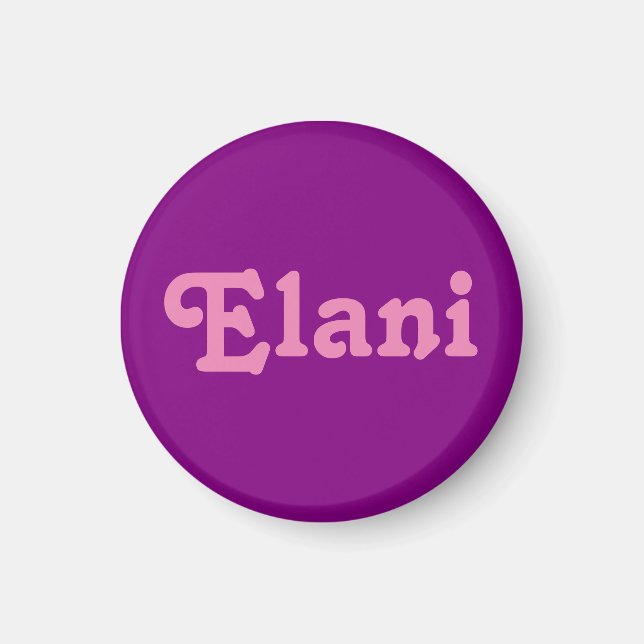 Imã Magnet Elani (Frente)