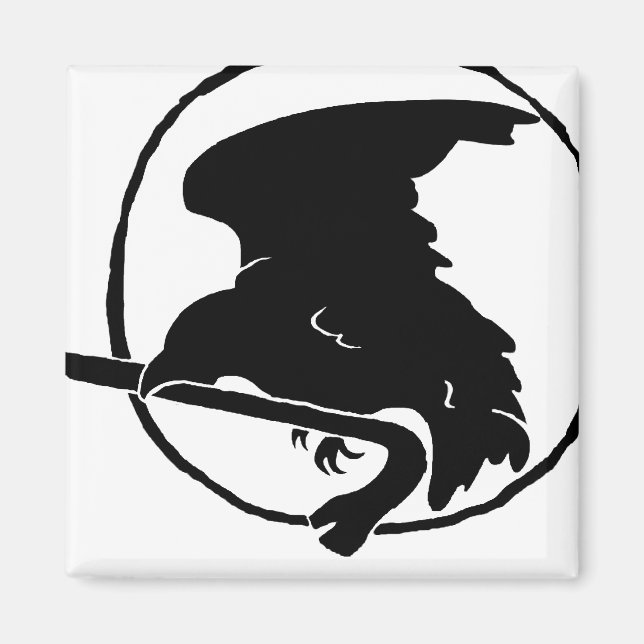 Imã Magnet em barra de galeria preto/branco, redondo e (Frente)