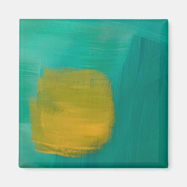 Imã Magnet em Misty Sun Design (Frente)