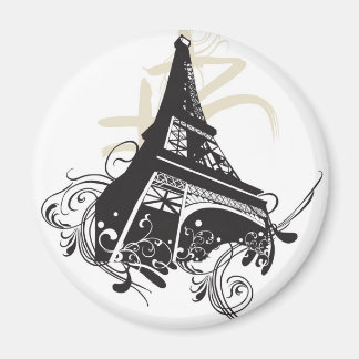 Imã Magnet em torre Eiffel
