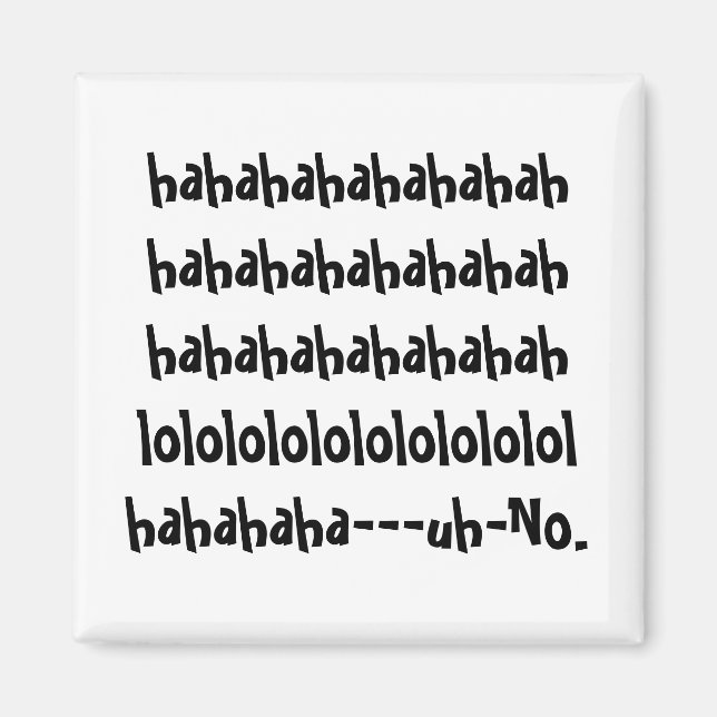 Imã Magnet Engraçado (Frente)