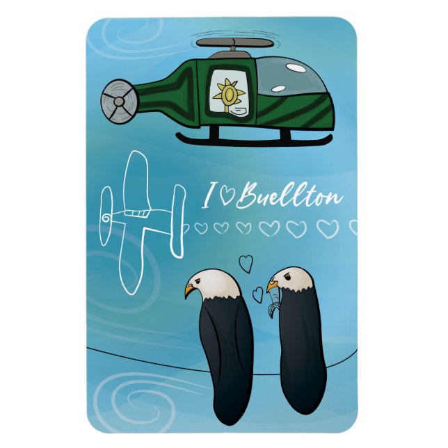 Ímã Magnet - Escrito no céu (Vertical)