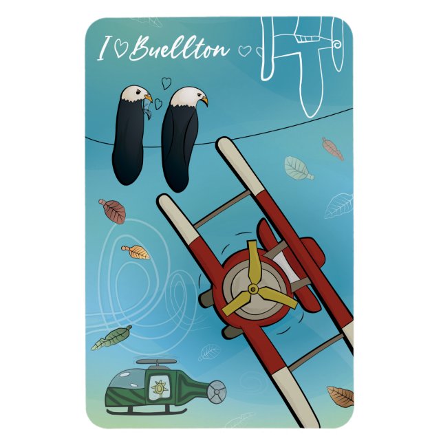 Ímã Magnet - Escrito no céu (Vertical)