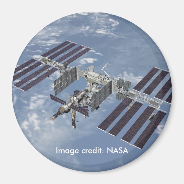 Imã Magnet / Estação Espacial Internacional (Frente)