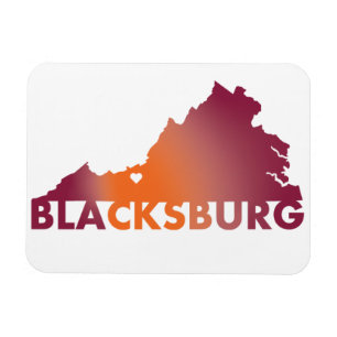 Ímã Magnet estatal de Blacksburg Virginia
