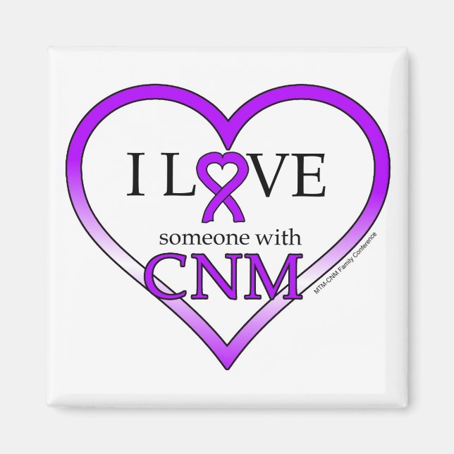 Imã Magnet - Eu Amo Alguém Com CNM (Frente)