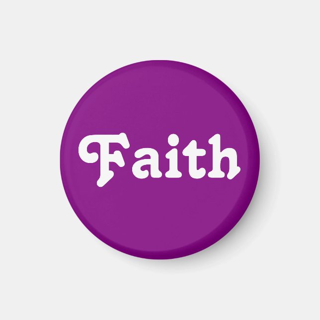 Imã Magnet Faith (Frente)