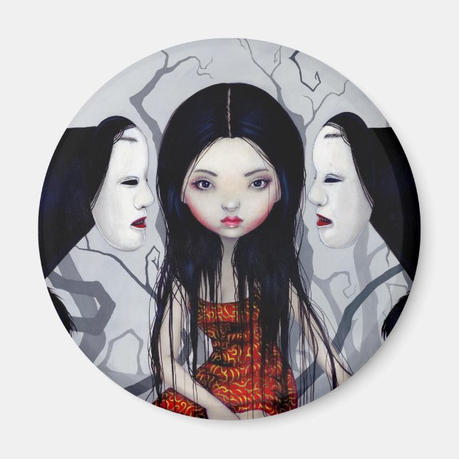 Imã Magnet "Fantasmas Invisíveis" (Frente)