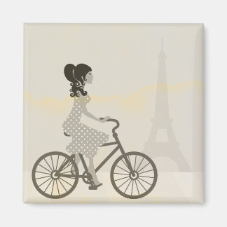 Imã Magnet fashionista de Paris