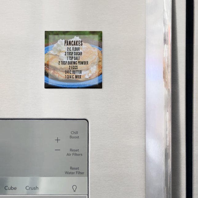 Imã Magnet - Favorite Pancake Recipe (In Situ (Fridge))