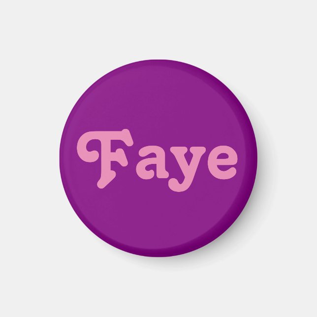 Imã Magnet Faye (Frente)
