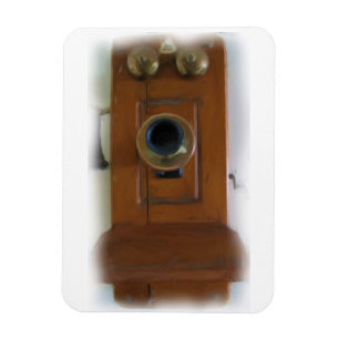 Ímã Magnet Flexível do Telefone Vintage