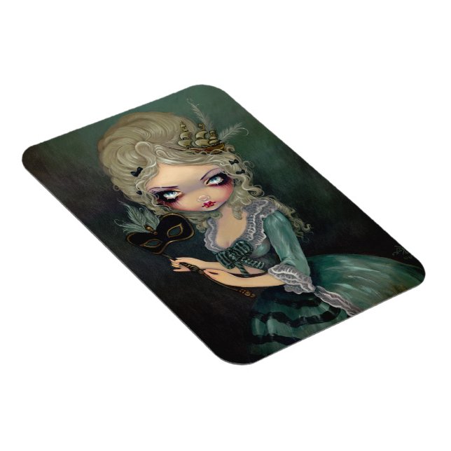 Ímã Magnet flexível "Marie Mascarada" (Lado Direito)