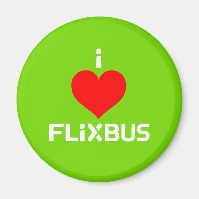 Imã Magnet Flixbus (Frente)