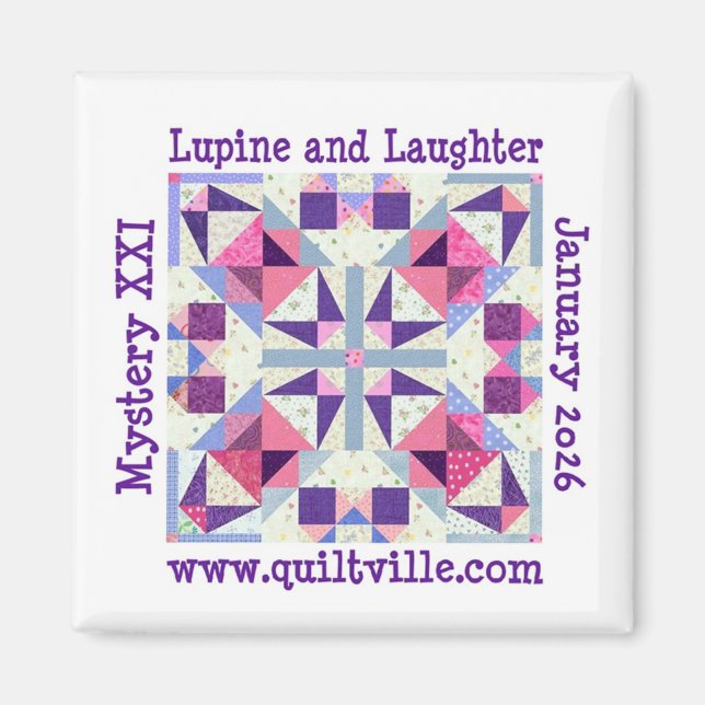 Imã Magnet for Lupine and Laughter (Frente)