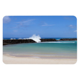 Ímã Magnet Fotográfico de Lagoa Havaiana