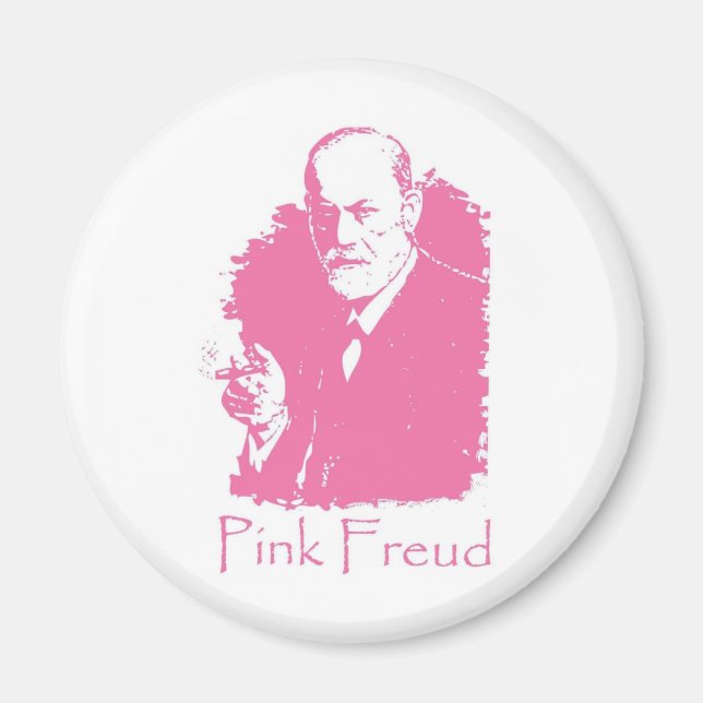 Imã Magnet Freud Rosa (Frente)